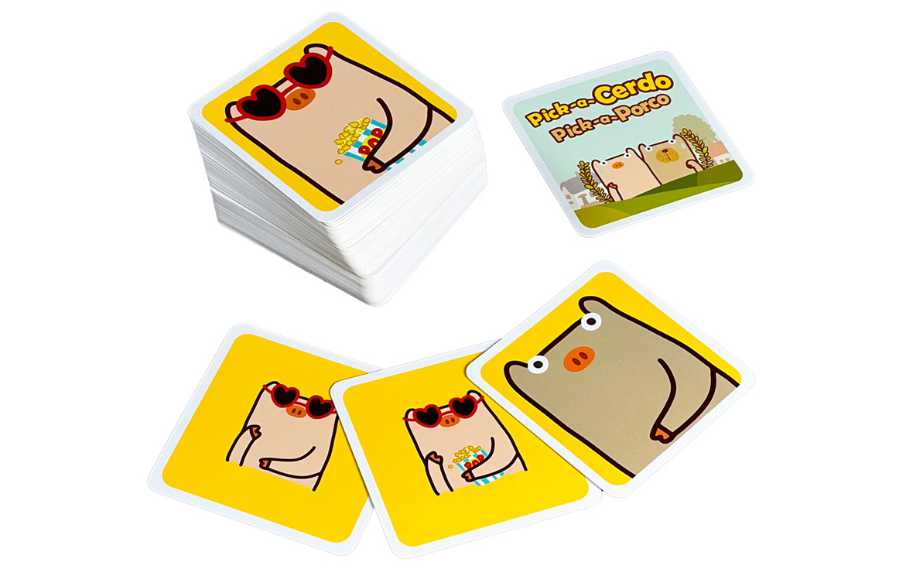 Pick-a-Cerdo - Juego de Cartas