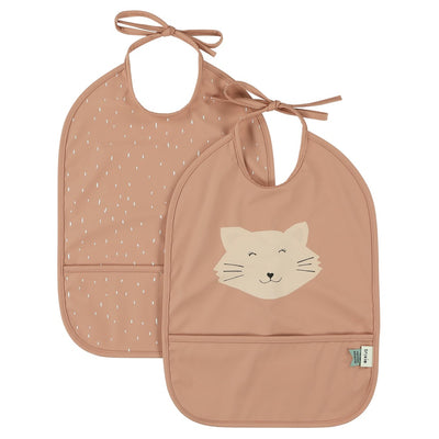 2 Baberos Impermeables Gato - Trixie