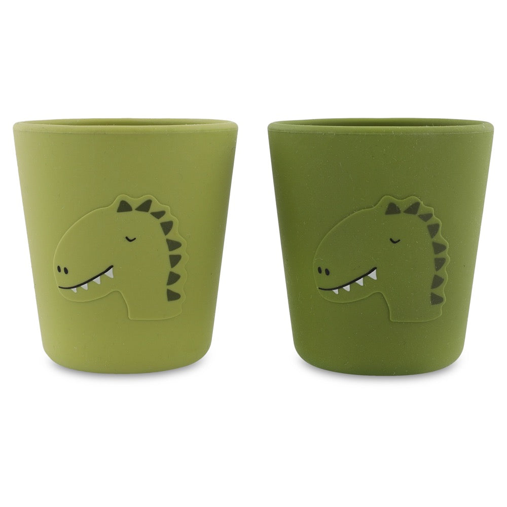 2 Vasos de Silicona Dino - Trixie