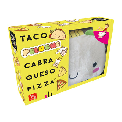 Peluche Taco Cabra Queso Pizza - Juego de Cartas - Lúdilo