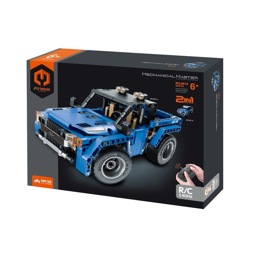 ColorBaby IM.Master Robot 3 En 1 Con 434 Piezas – Control 2.4GHz Y APP, Montaje Mecánico Articulado, Transforma En Robot, Vehículo Con Orugas Y Dinosaurio Mecánico