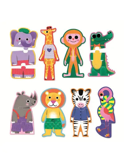 Puzzle Trio de Selva  - Djeco