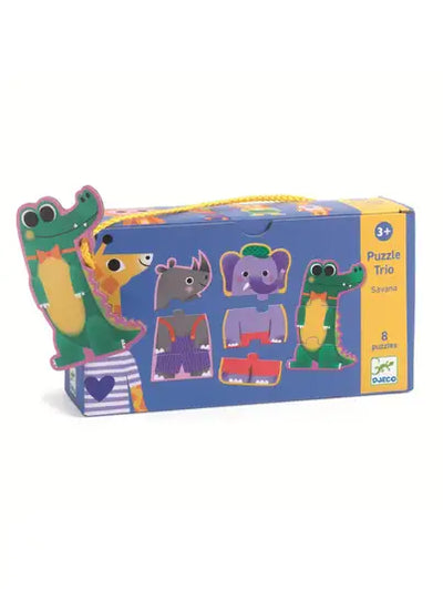 Puzzle Trio de Selva  - Djeco