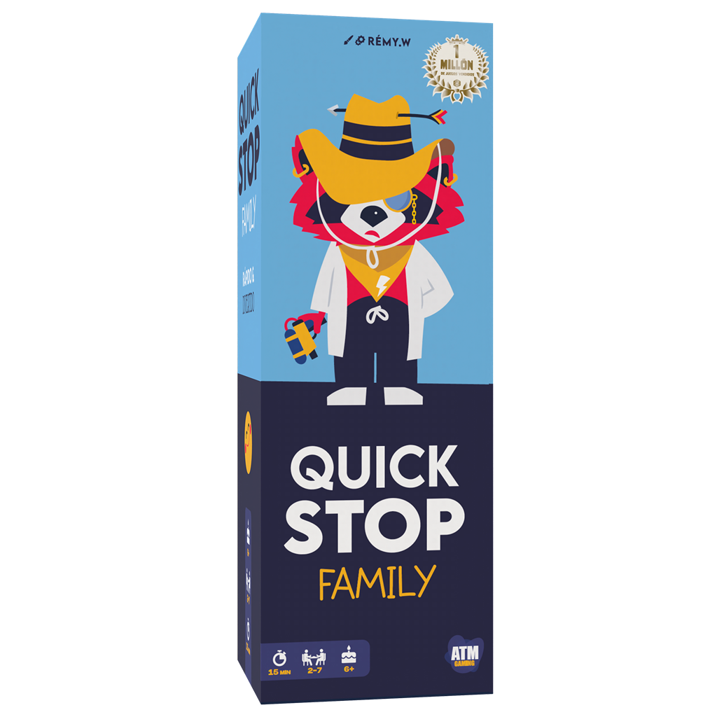 Quick Stop Family - 240 Situaciones divertidas y delirantes