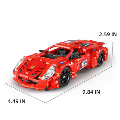 Coche de carreras rojo 437 piezas - IMMaster