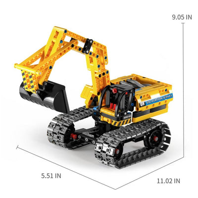 Excavadora y robot 2 en 1, 342 piezas - IMMaster