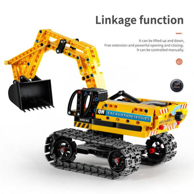 Excavadora y robot 2 en 1, 342 piezas - IMMaster