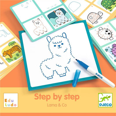 Eduludo: Step by step Llama & Co - Djeco