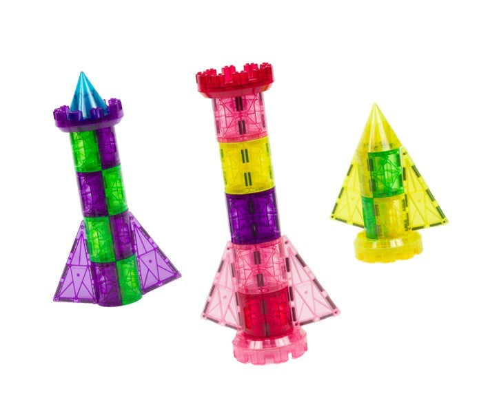 Imanix  Rocket Castle 64 piezas - Braintoys