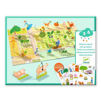 Pegatinas Reutilizables: Granja - Djeco