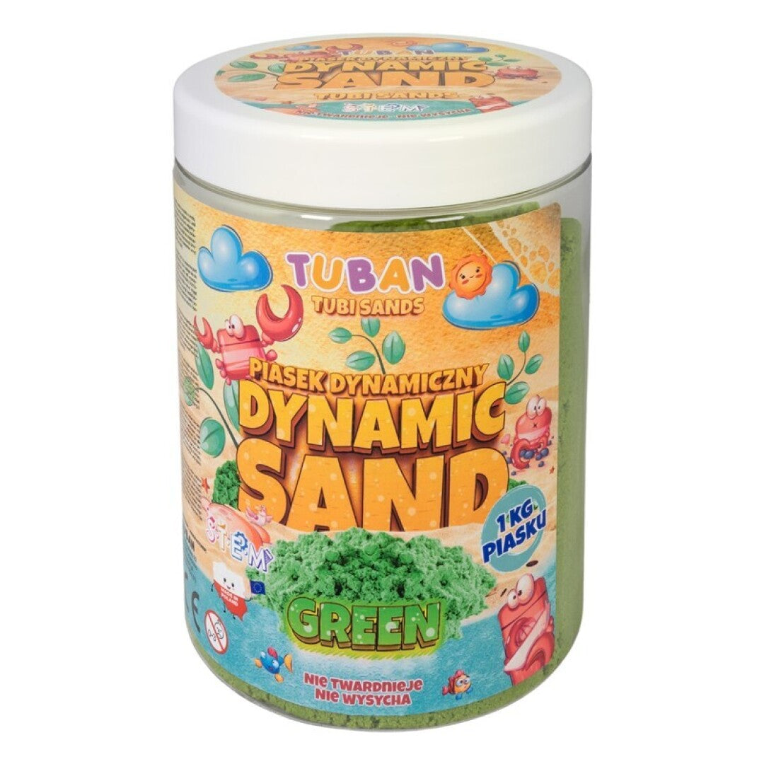 Arena cinética 1kg (Varios colores) - Tuban