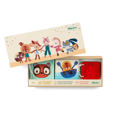 Set de Libro Sensoriales Jungla - Lilliputiens