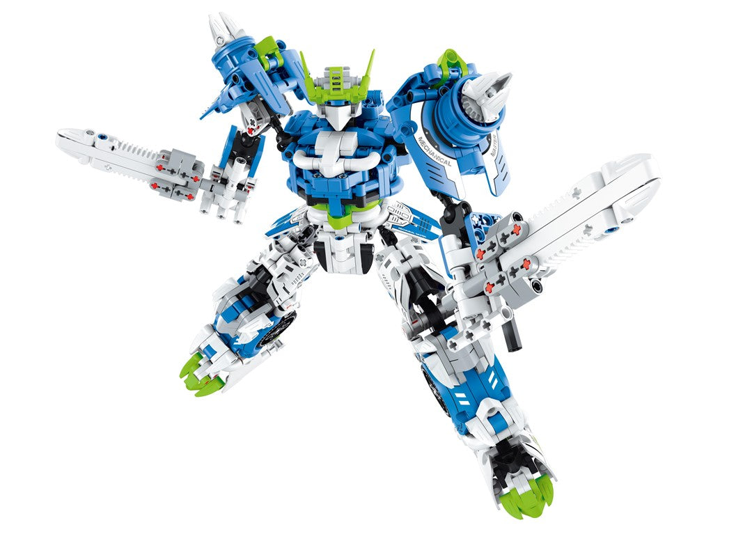 Soldado Mecánico Azul de 941 Piezas  - IMMaster