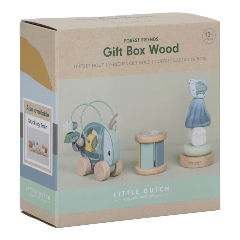 Caja Regalo Madera Forest Friends - Little Dutch