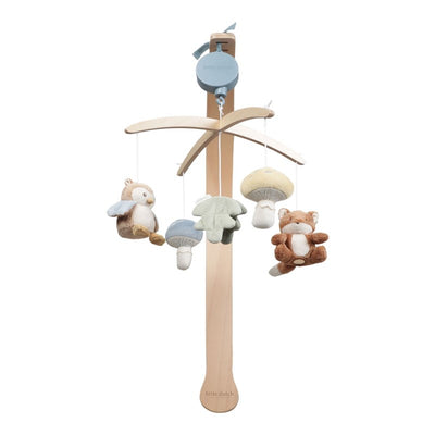 Móvil Musical Madera Forest Friends - Little Dutch