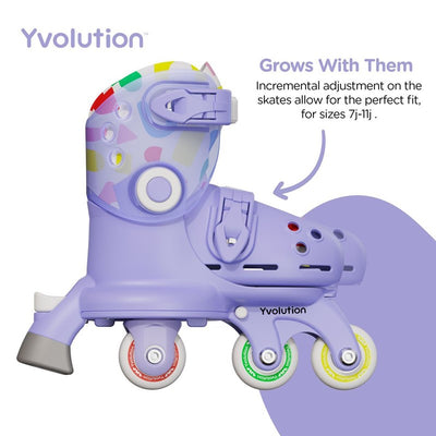 Patines Twista Lila - Yvolution