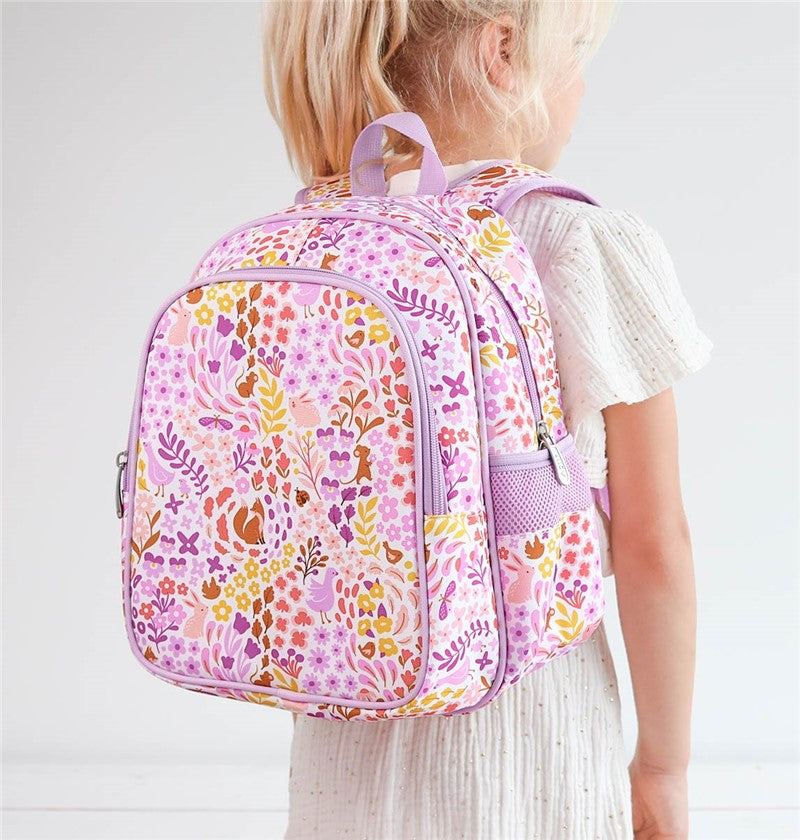 Mochila Bolsillo Térmico Flores - A Little Lovely Company