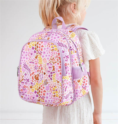 Mochila Bolsillo Térmico Flores - A Little Lovely Company