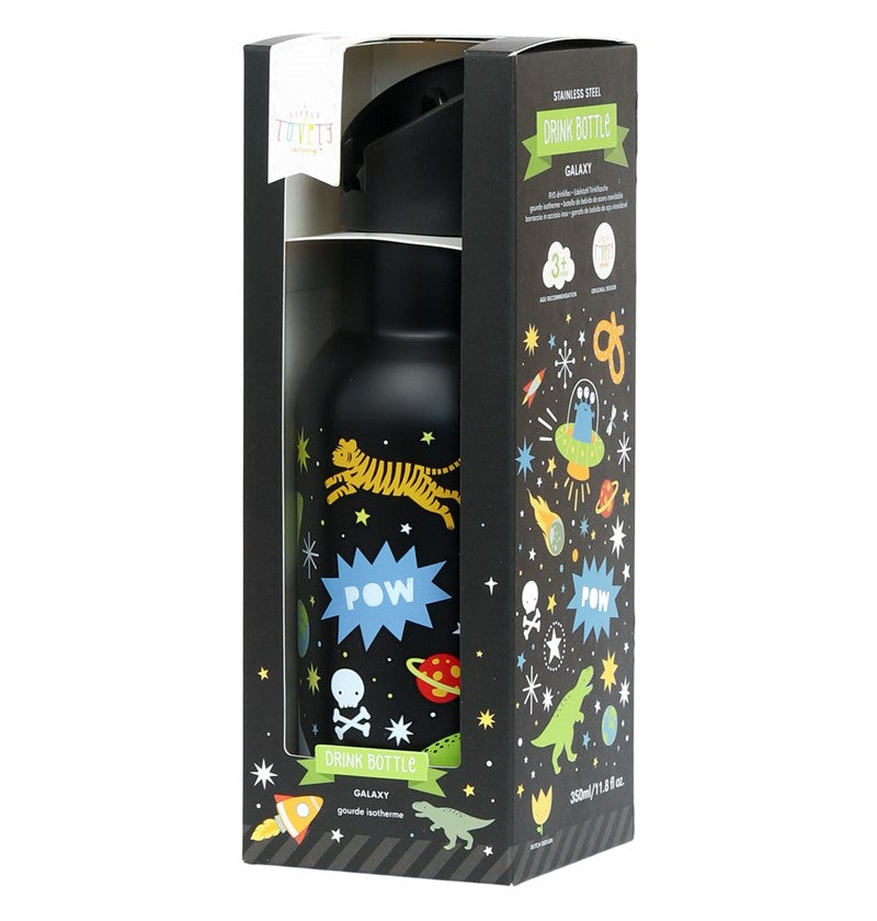 Botella Acero Galaxia 350ml - A Little Lovely Company