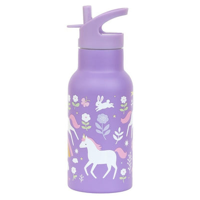 Botella Acero Unicornios 350ml - A Little Lovely Company