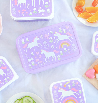 Cajita Almuerzo Bento Unicornios - A Little Lovely Company