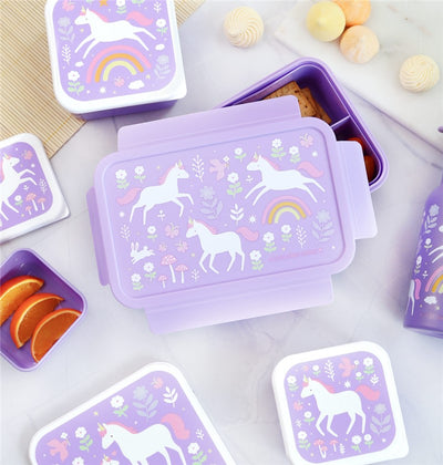Cajita Almuerzo Bento Unicornios - A Little Lovely Company