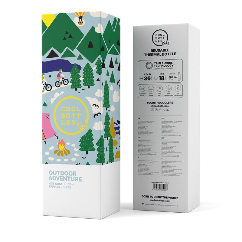 Botella Kids: Outdoor Adventure 500ml - Cool Bottles