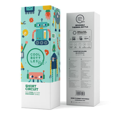 Botella Kids: Short Circuit 500ml - Cool Bottles