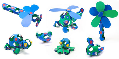 Clixo - Crew Pack 30 piezas - Azul/Verde