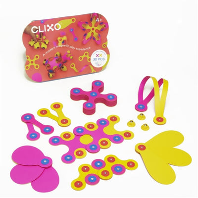 Clixo - Crew Pack 30 piezas - Amarillo/Rosa