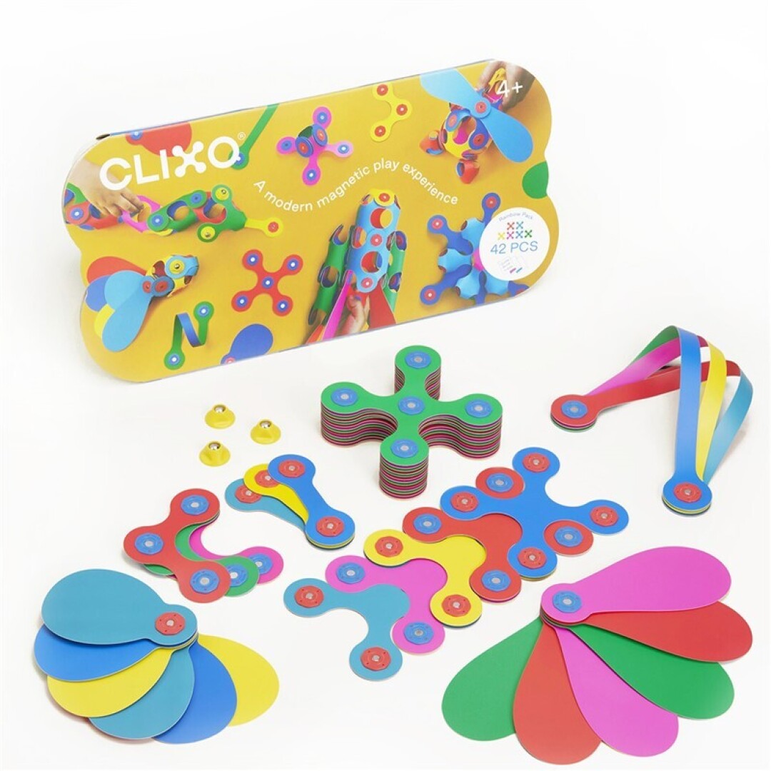 Clixo - Rainbow Pack 42 piezas - Multicolor