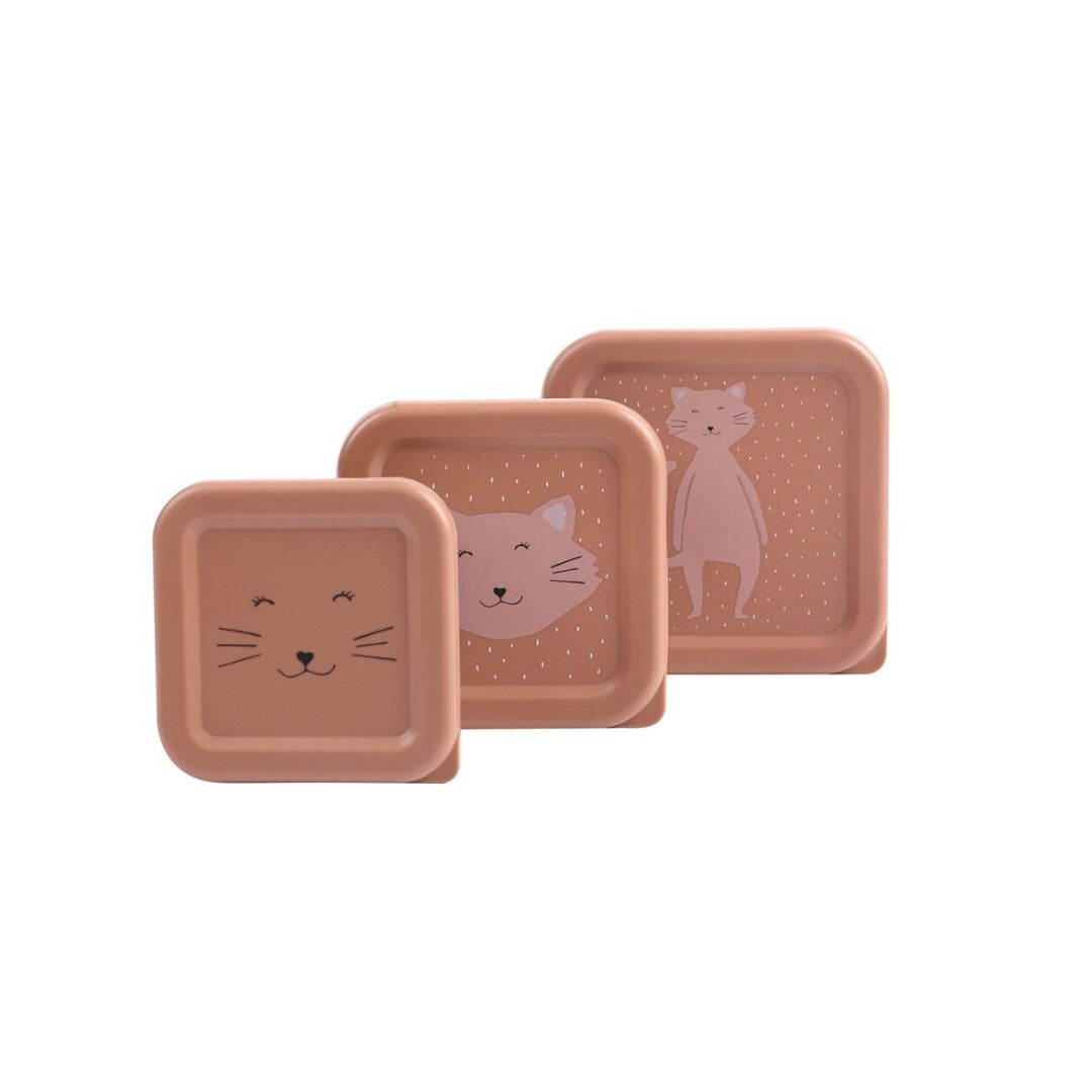 3 Fiambreras Nido Gato (Mrs. Cat) - Trixie