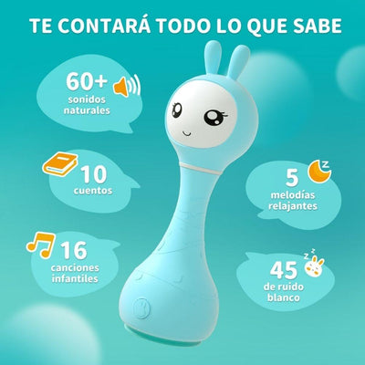 Smart Bunny Sonajero Interactivo (Varios colores) - Alilo