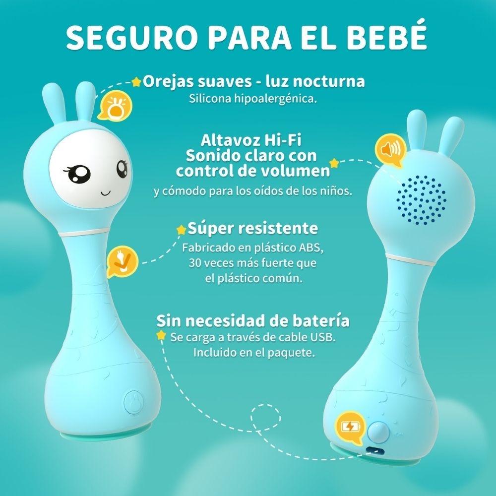 Smart Bunny Sonajero Interactivo (Varios colores) - Alilo
