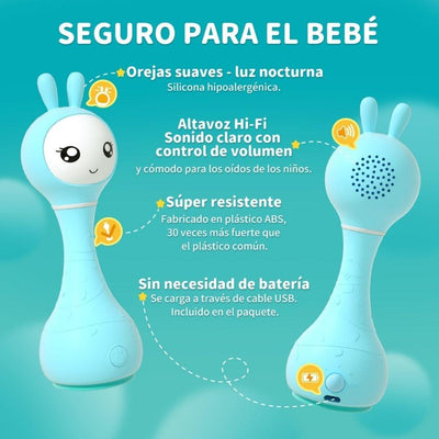 Smart Bunny Sonajero Interactivo (Varios colores) - Alilo