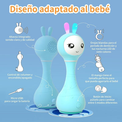 Smart Bunny Sonajero Interactivo (Varios colores) - Alilo