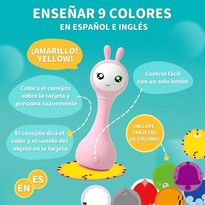 Smart Bunny Sonajero Interactivo (Varios colores) - Alilo