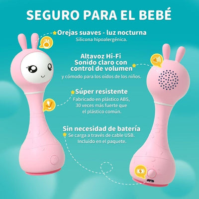 Smart Bunny Sonajero Interactivo (Varios colores) - Alilo