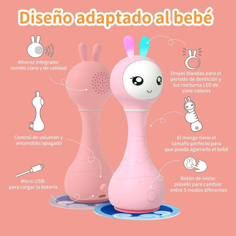 Smart Bunny Sonajero Interactivo (Varios colores) - Alilo