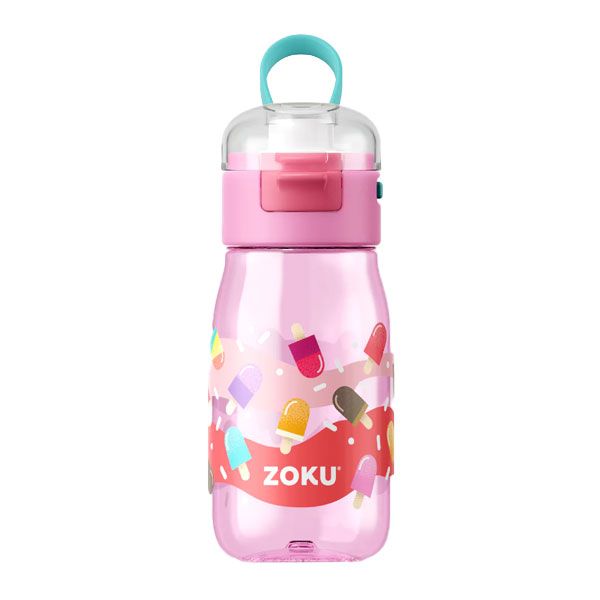 Botella Flip Polos Rosa