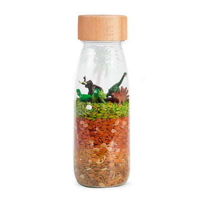 Botella Sensorial Espía: Jurásico