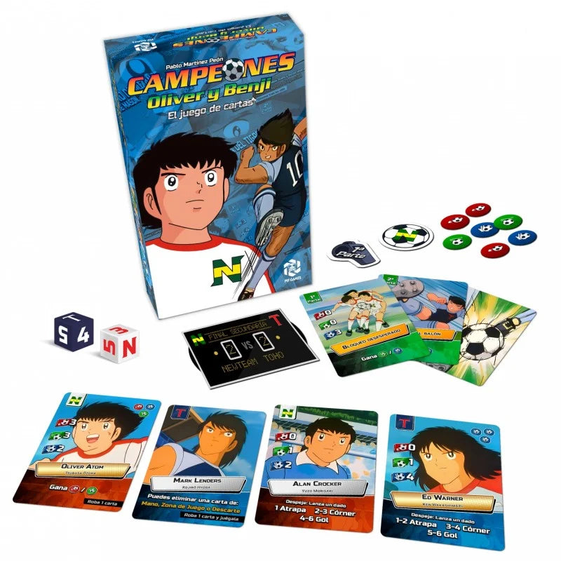 Campeones: Oliver y Benji, el juego de cartas