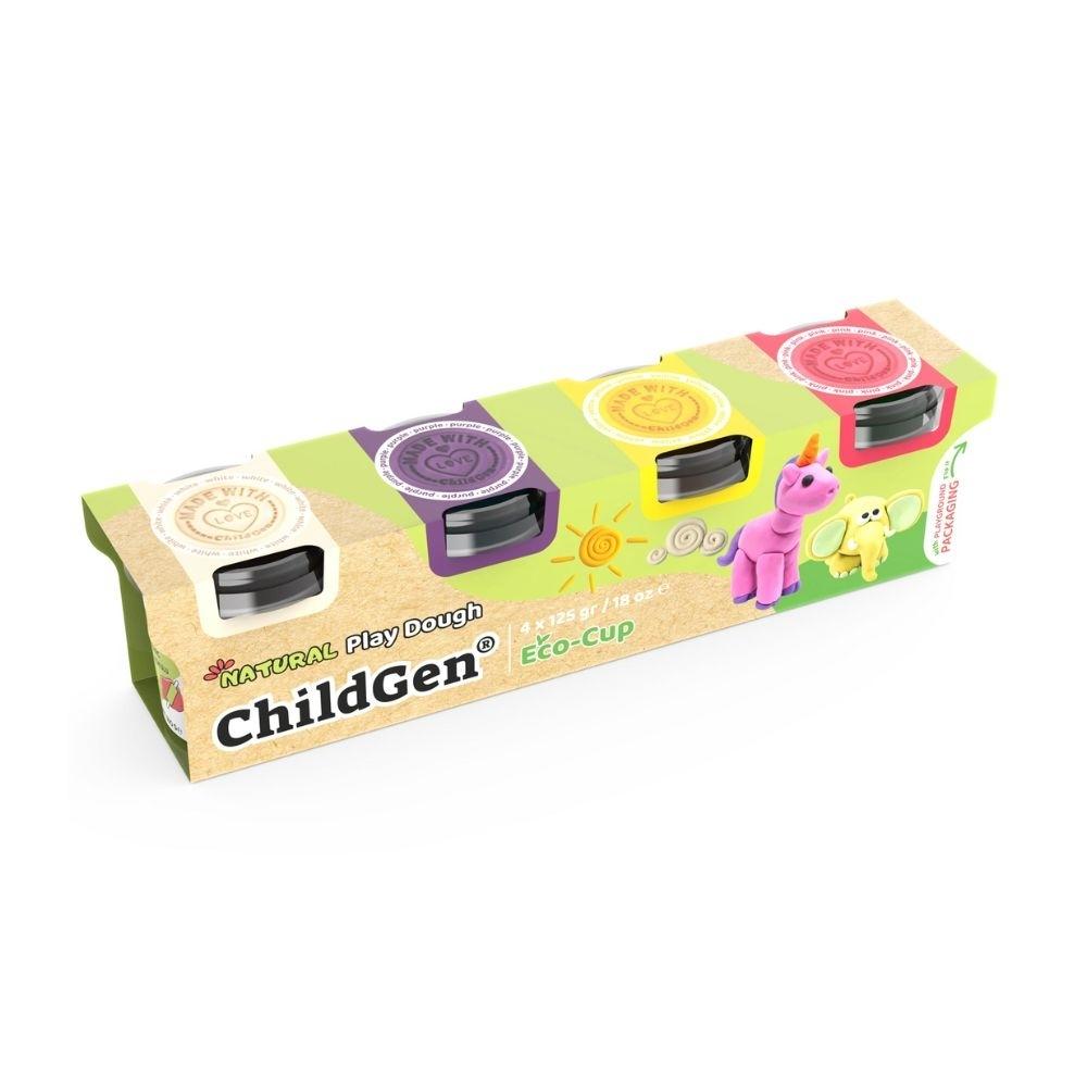 Plastilina natural Eco-Cup: Unicornios - ChildGen