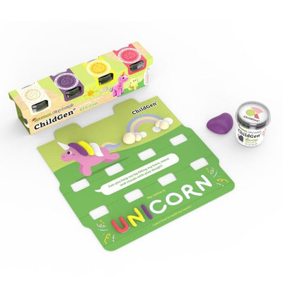 Plastilina natural Eco-Cup: Unicornios - ChildGen