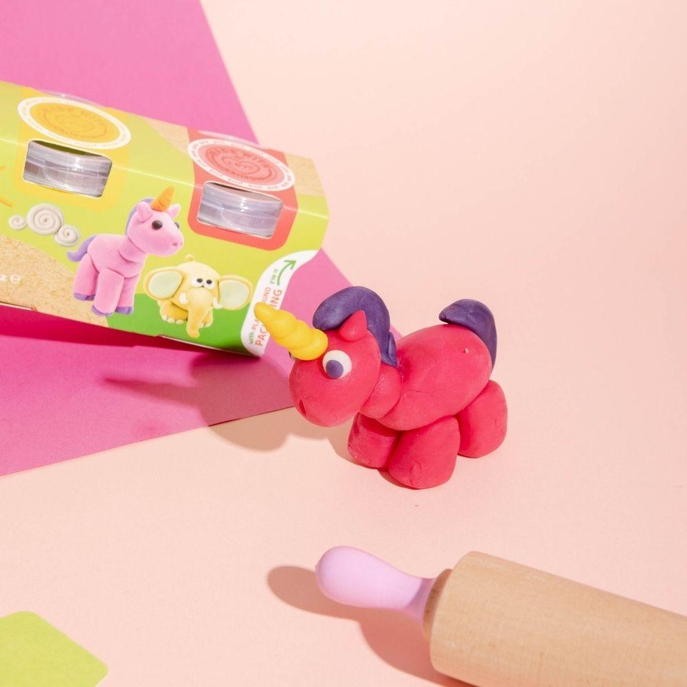 Plastilina natural Eco-Cup: Unicornios - ChildGen