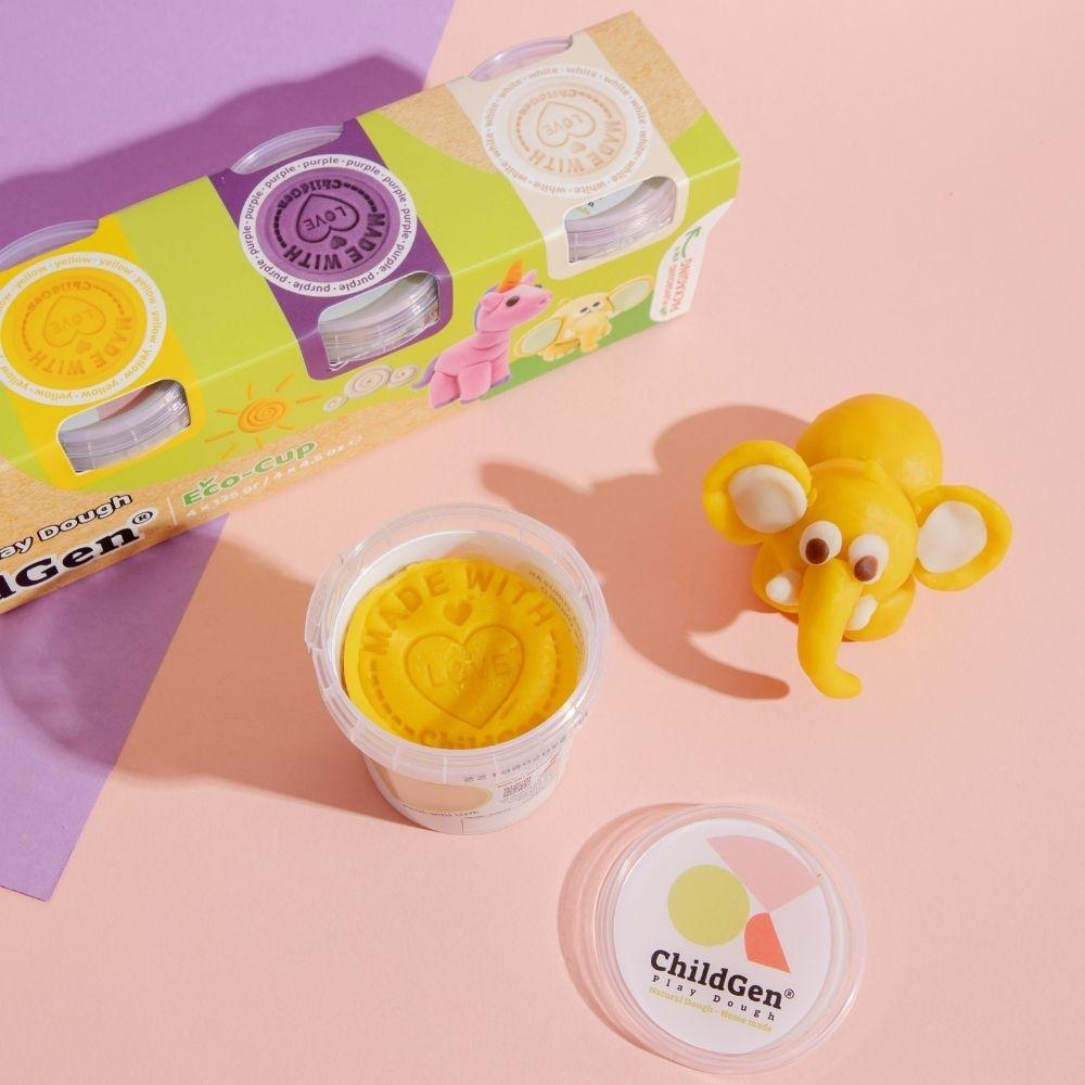 Plastilina natural Eco-Cup: Unicornios - ChildGen
