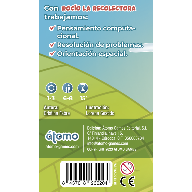 Club A Rocío La Recolectora - Juego de cartas