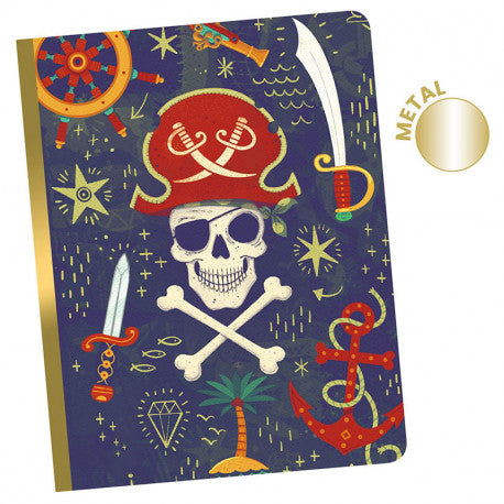 Libreta Steve (Piratas) - Djeco