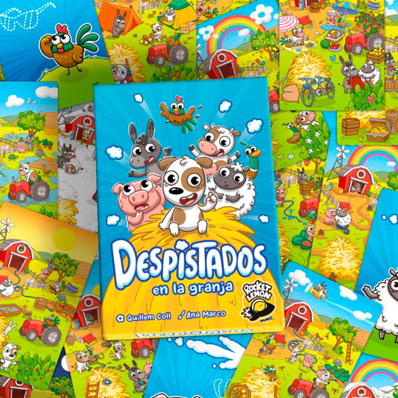 Despistados en la granja - Juego de observación y rapidez visual