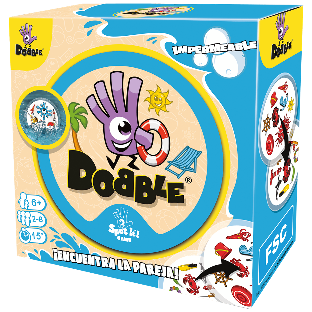 Dobble beach - Juego de cartas y observación